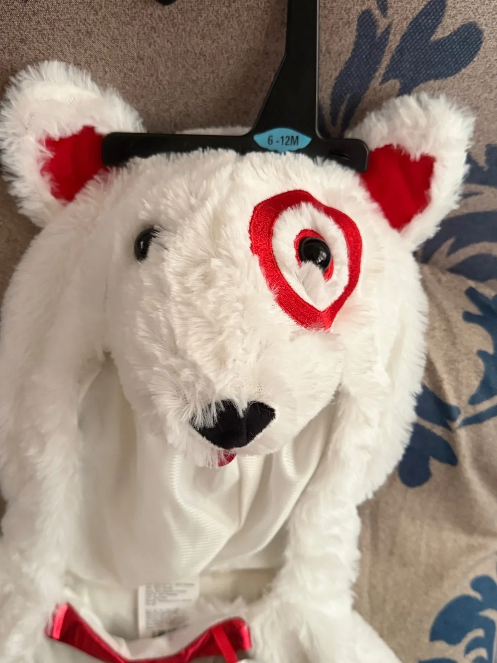 Target Infant Bullseye Puppy Costume - White & Red - Picture 3 of 4
